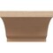 Ekena Millwork 6in. W x 4in. H x 12in. L Moab Woodgrain TimberThane Rafter Tail, Primed Tan RFTUR06X04X12MOARCPR - alternate 3